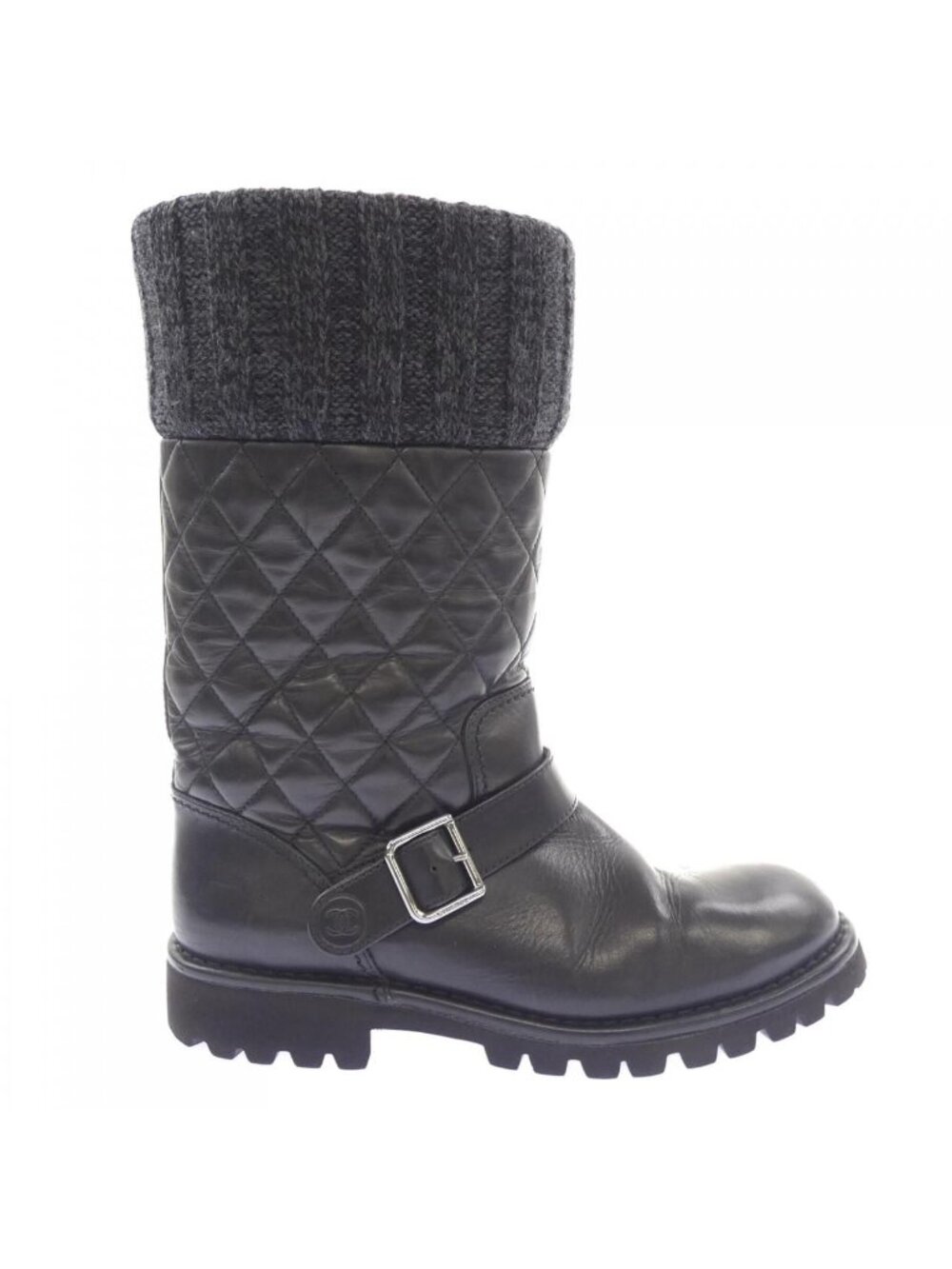 Chanel Boots Black